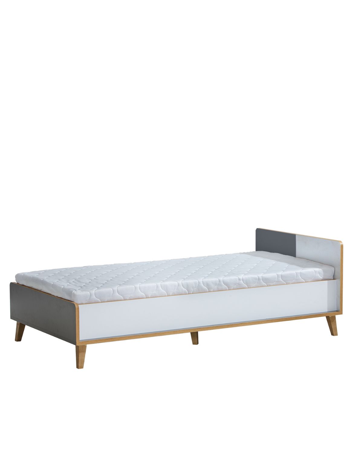 Łóżko jednoosobowe 90x195 Werso W10, z pojemnikiem, młodzieżowe