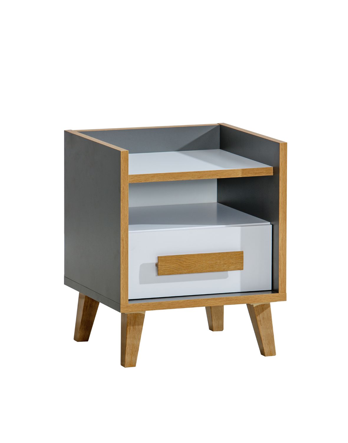 Szafka nocna młodzieżowa Werso W11, z szufladą