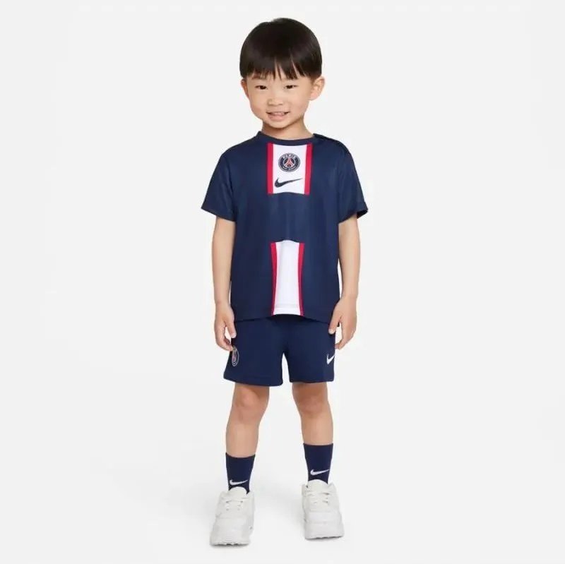 Dziecięcy Komplet Piłkarski Nike PSG 2022/23 Home DJ7917 r.6-9