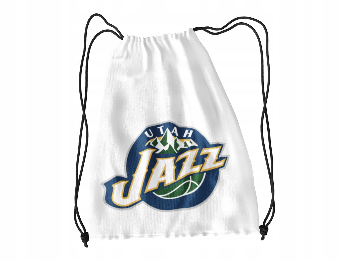 WOREK DO SZKOŁY WF/BUTY UTAH JAZZ KOSZYKÓWKA +IMIĘ