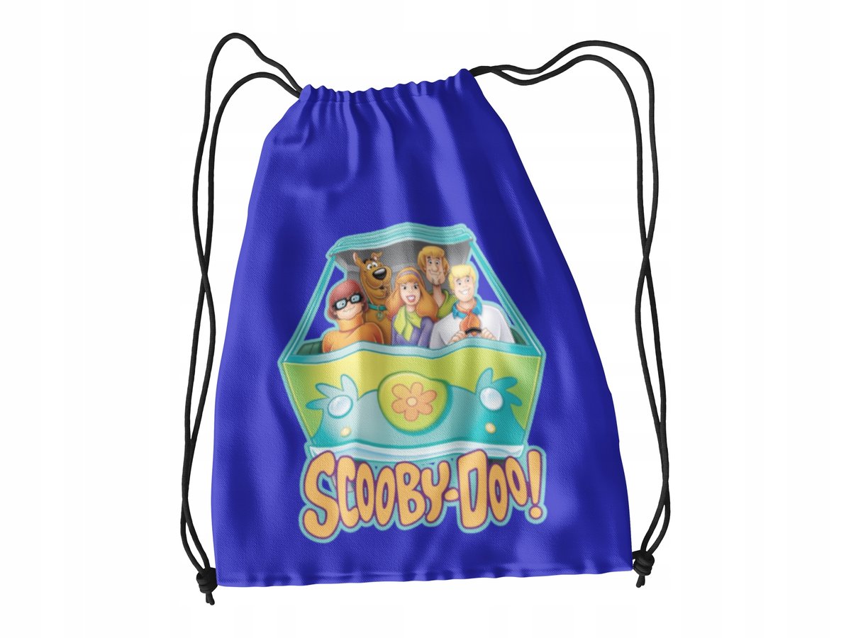 WOREK DO SZKOŁY WF/BUTY SCOOBY DOO + IMIĘ