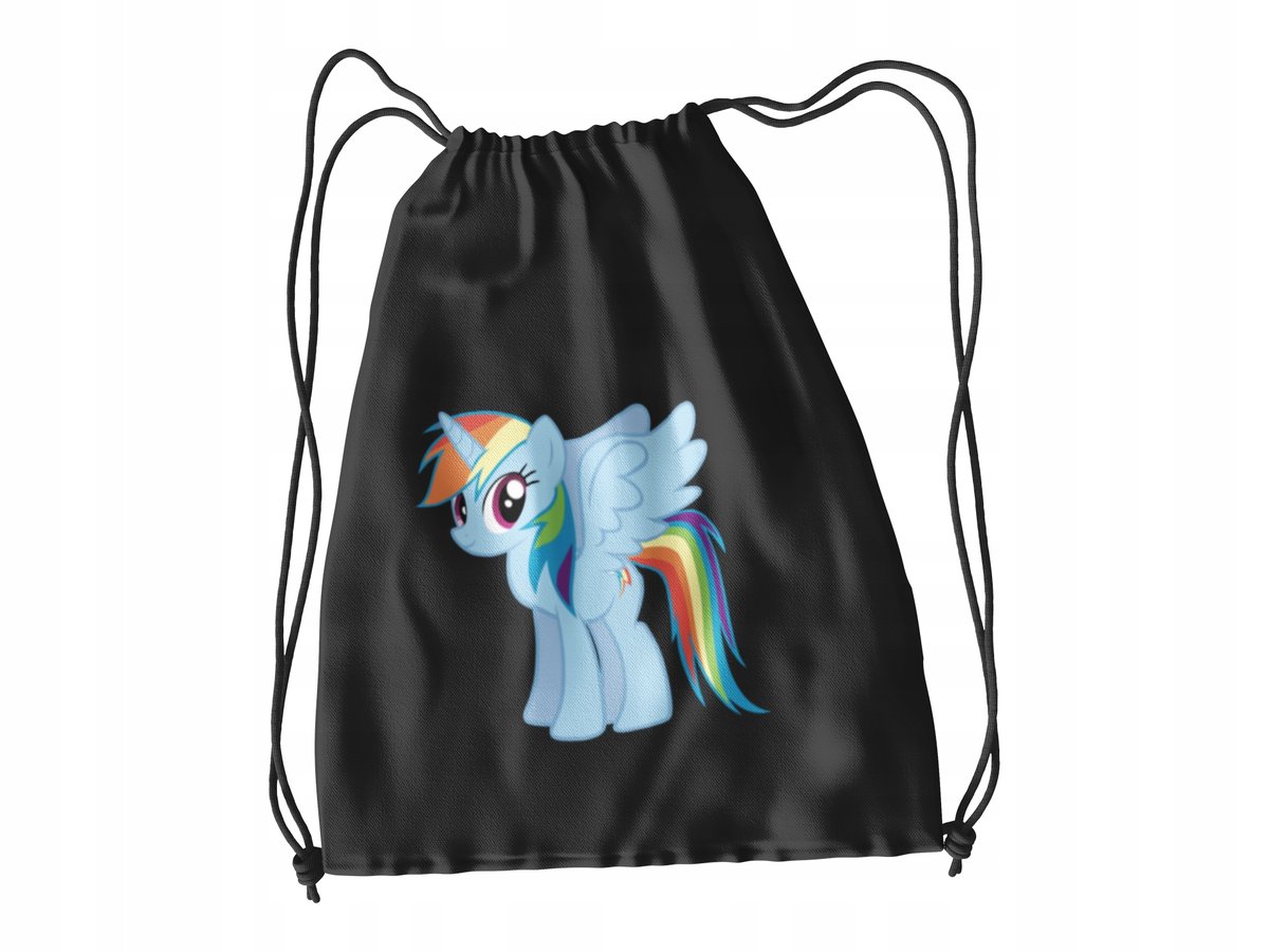 WOREK DO SZKOŁY WF/BUTY MY LITTLE PONNY + IMIĘ