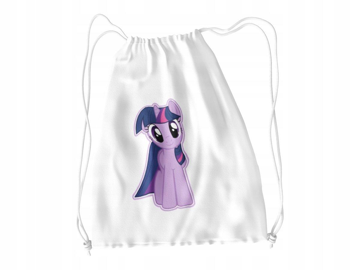 WOREK DO SZKOŁY WF/BUTY MY LITTLE PONNY + IMIĘ