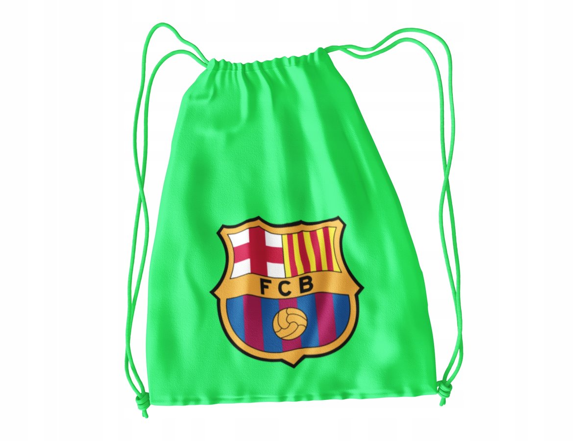 WOREK DO SZKOŁY WF/BUTY FC BARCELONA + IMIĘ