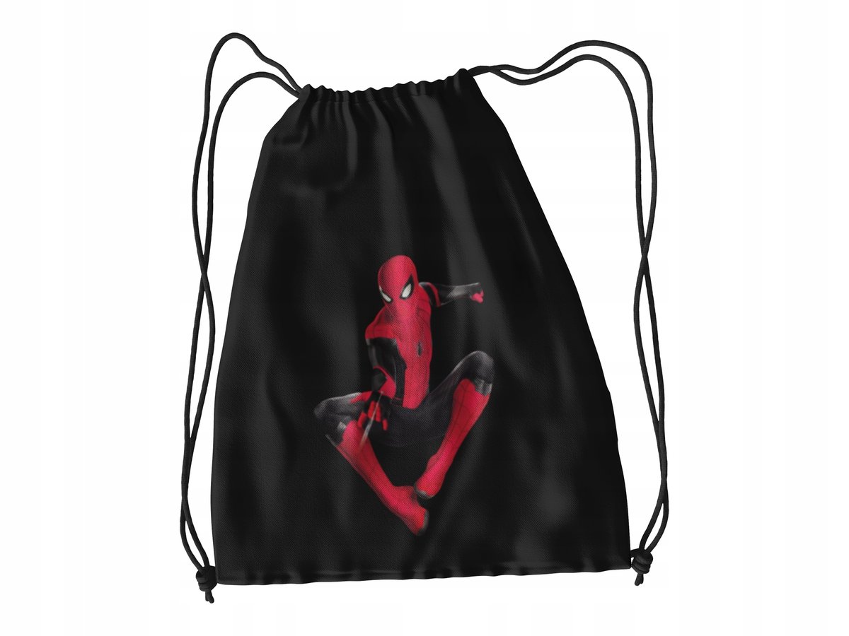 WOREK DO SZKOŁY WF/BUTY SPIDERMAN + IMIĘ