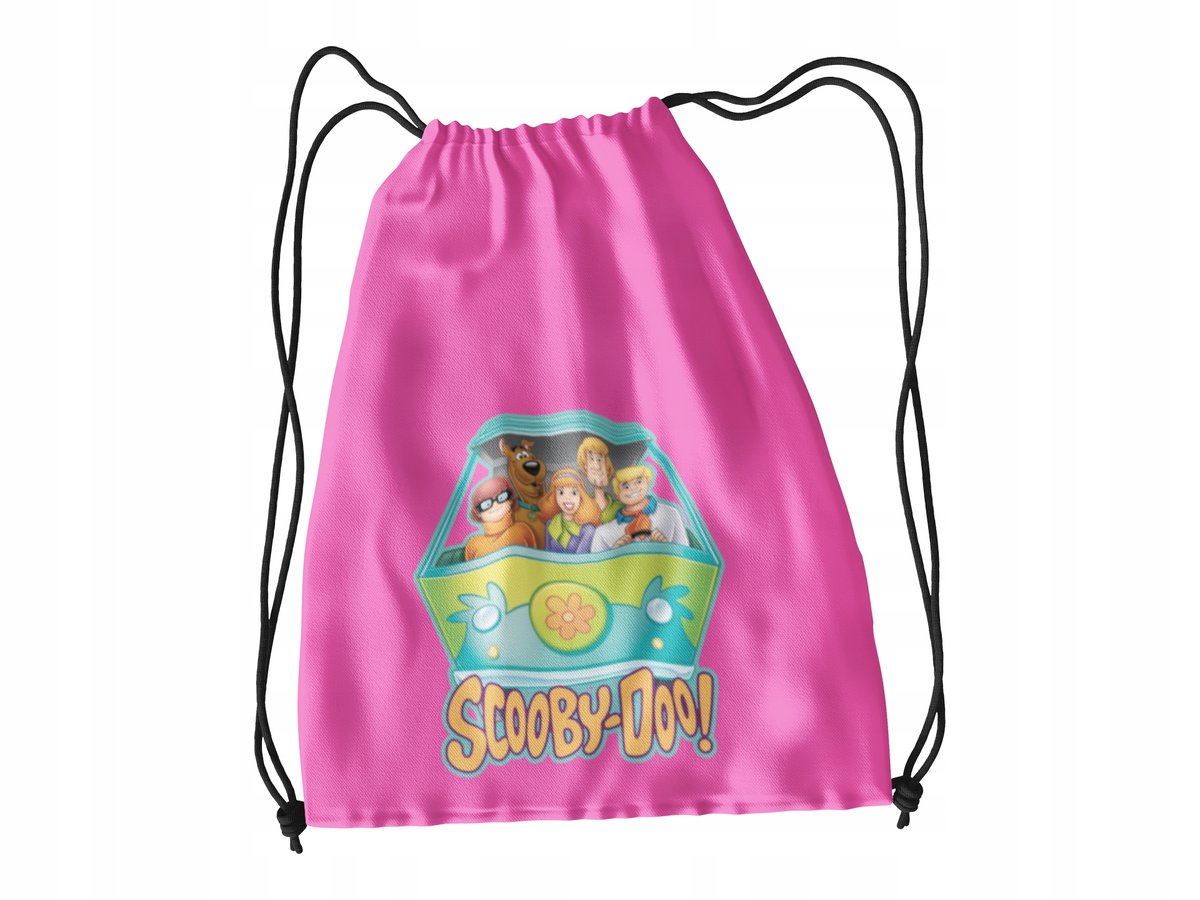 WOREK DO SZKOŁY WF/BUTY SCOOBY DOO + IMIĘ