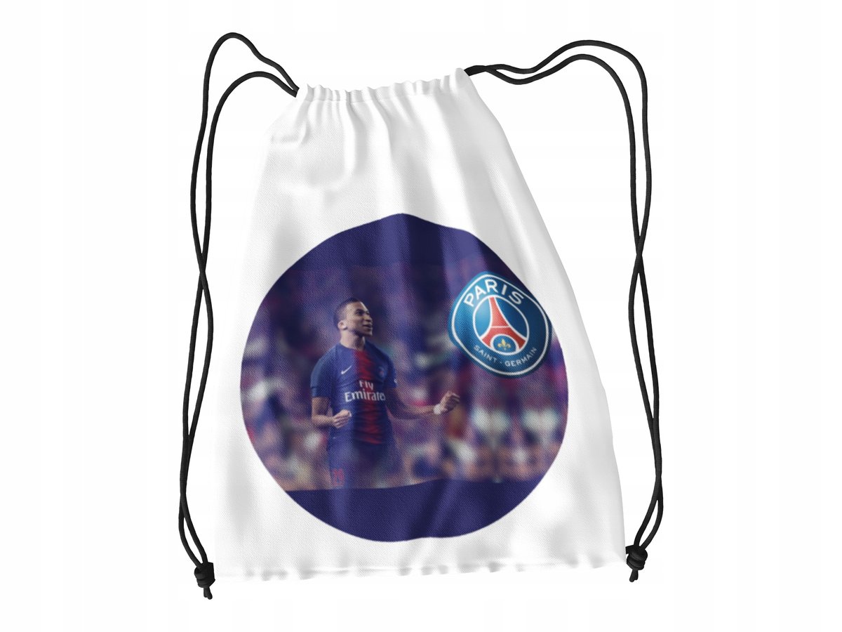 WOREK DO SZKOŁY WF/BUTY MBAPPE PSG + IMIĘ