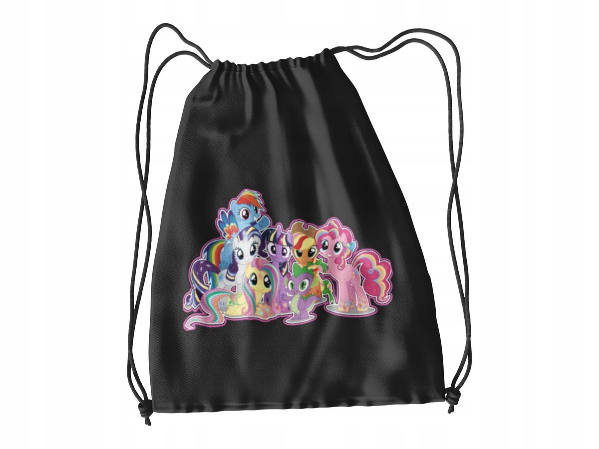 WOREK DO SZKOŁY WF/BUTY MY LITTLE PONNY + IMIĘ