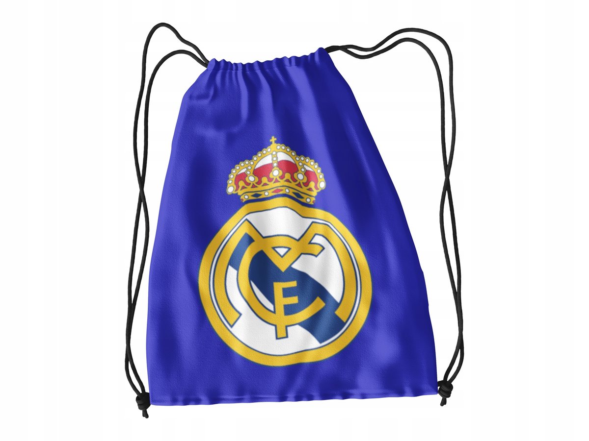 WOREK DO SZKOŁY WF/BUTY REAL MADRYT PIŁKA + IMIĘ