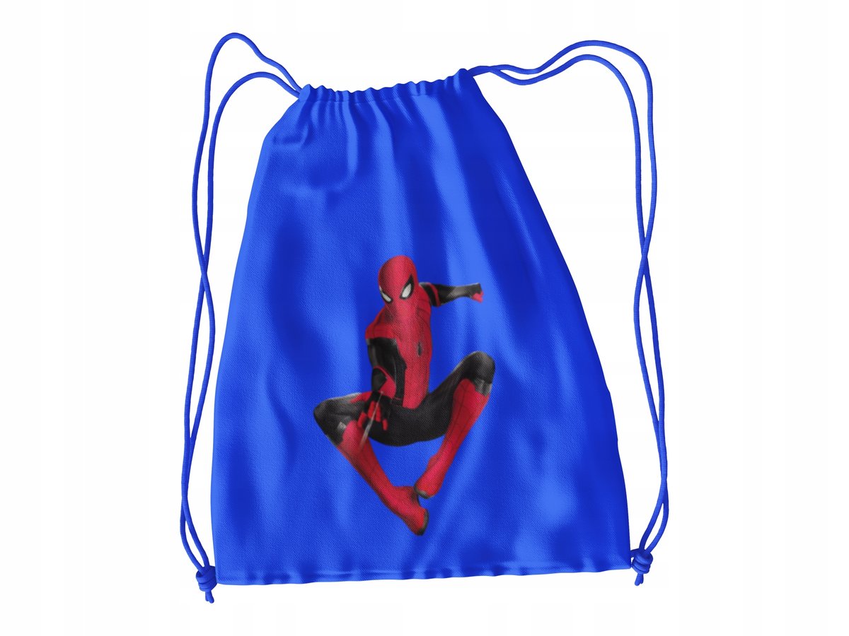 WOREK DO SZKOŁY WF/BUTY SPIDERMAN + IMIĘ