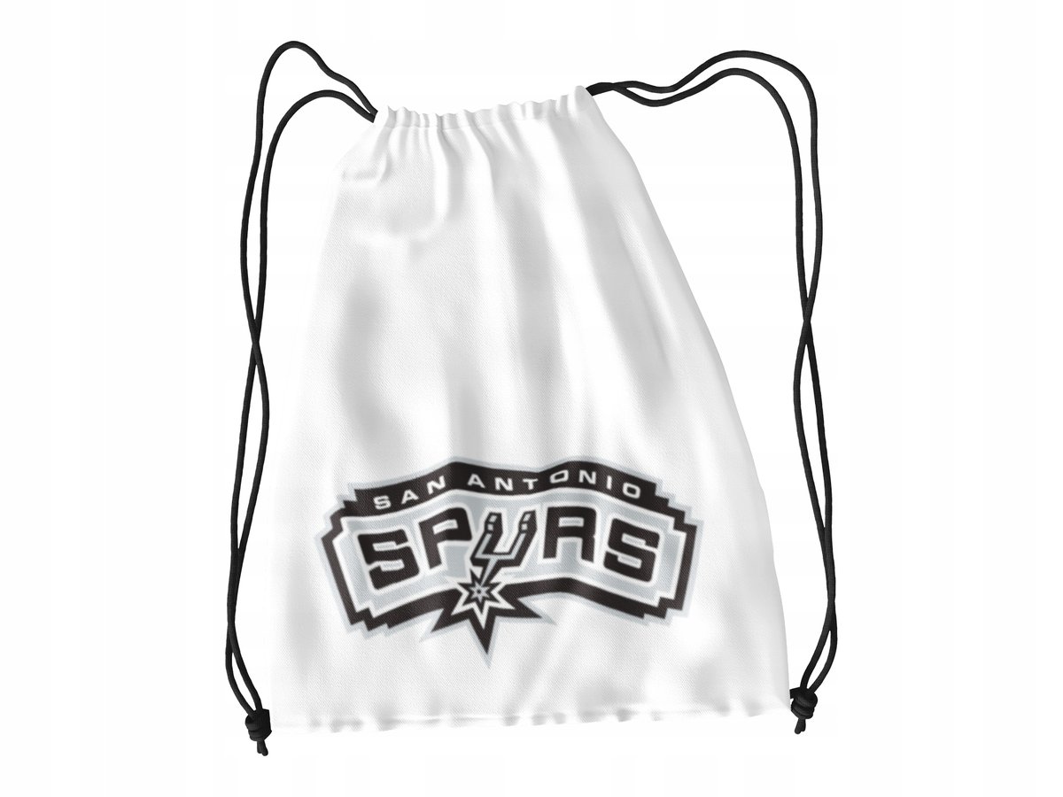 WOREK DO SZKOŁY WF/BUTY SAN ANTONIO SPURS + IMIĘ