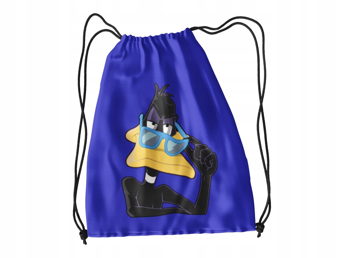 WOREK DO SZKOŁY WF/BUTY KACZOR DAFFY + IMIĘ