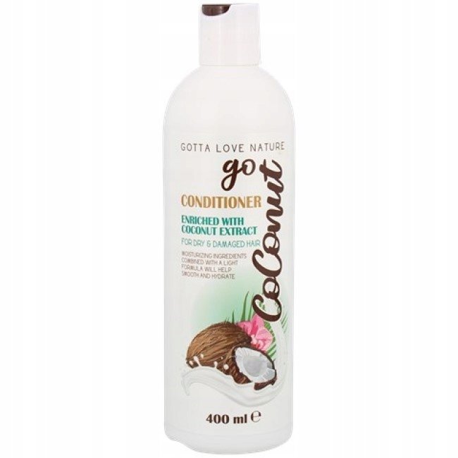Gotta Love Nature Go Coconut Odżywka do włosów SUCHYCH ZNISZCZONYCH 500ml