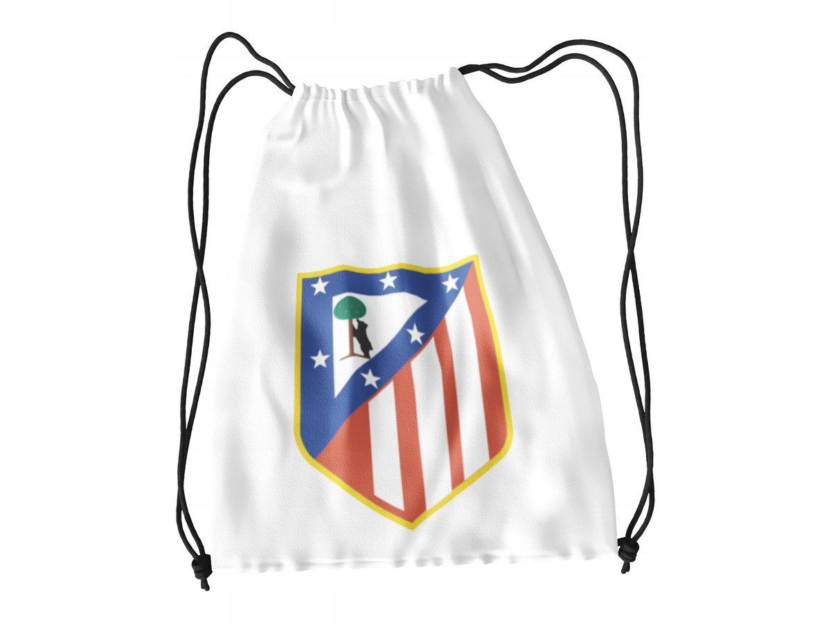 WOREK DO SZKOŁY WF/BUTY ATLETICO MADRYT + IMIĘ