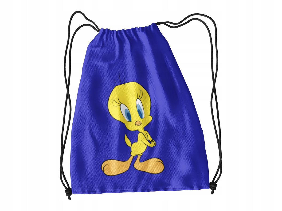 WOREK DO SZKOŁY WF/BUTY TWEETY PTASZEK + IMIĘ