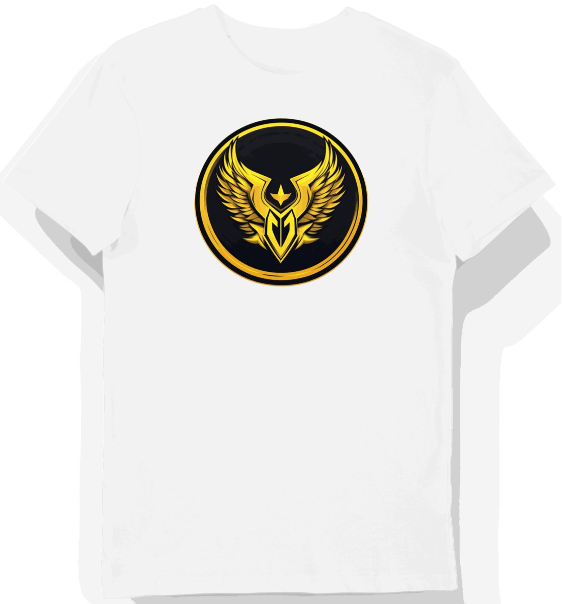 Koszulka męska biała z nadrukiem drużyny esportowej MIBR S