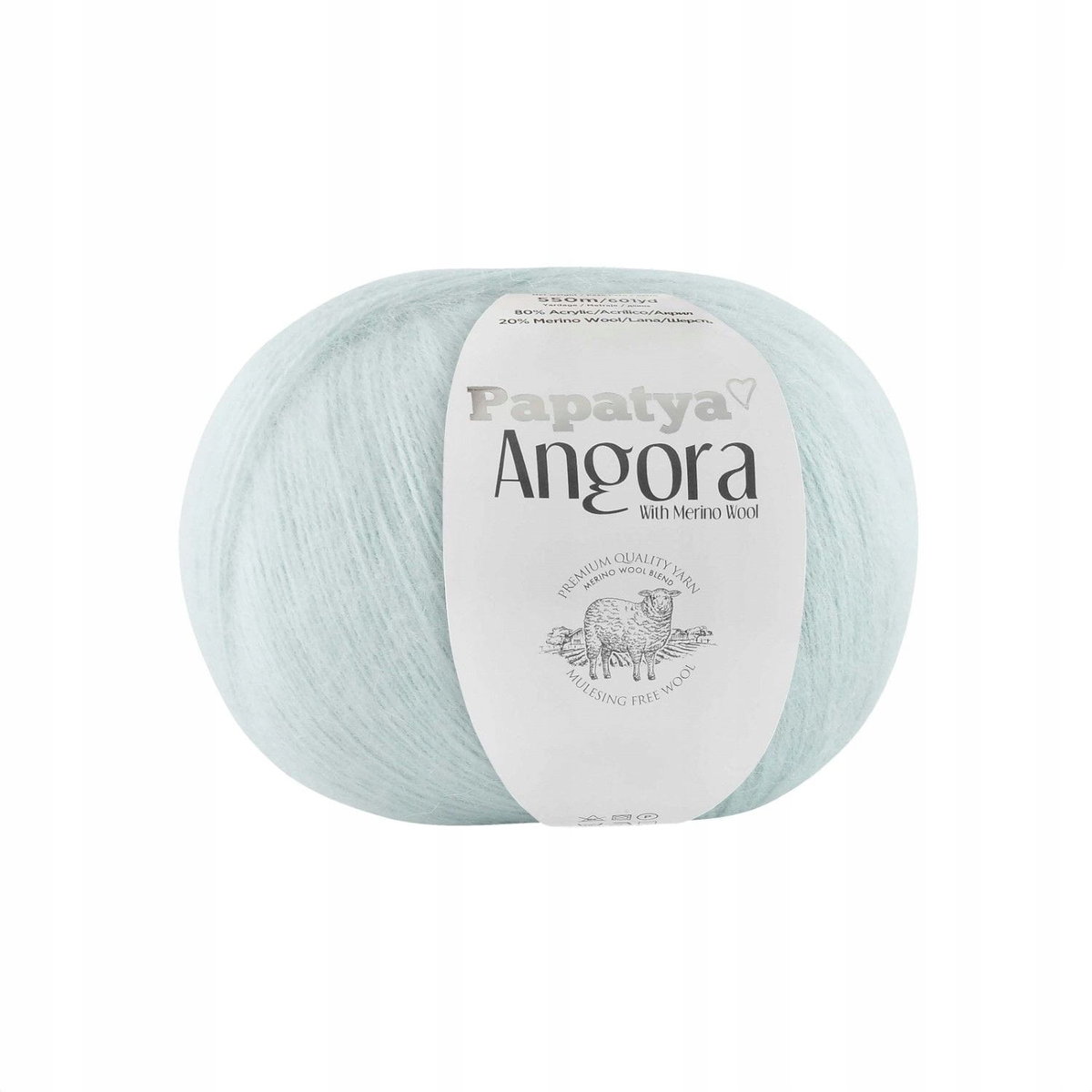 Włóczka Papatya Angora ( 5820 ) 100G/550M