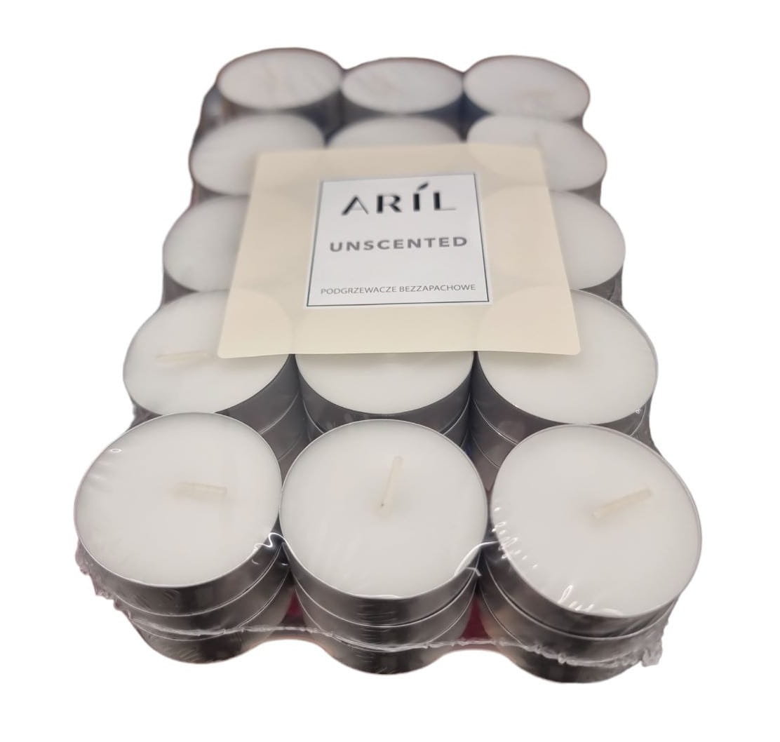 Świeca SWIECZKA WKŁAD tealight bezzapachowe Aril 45 szt.