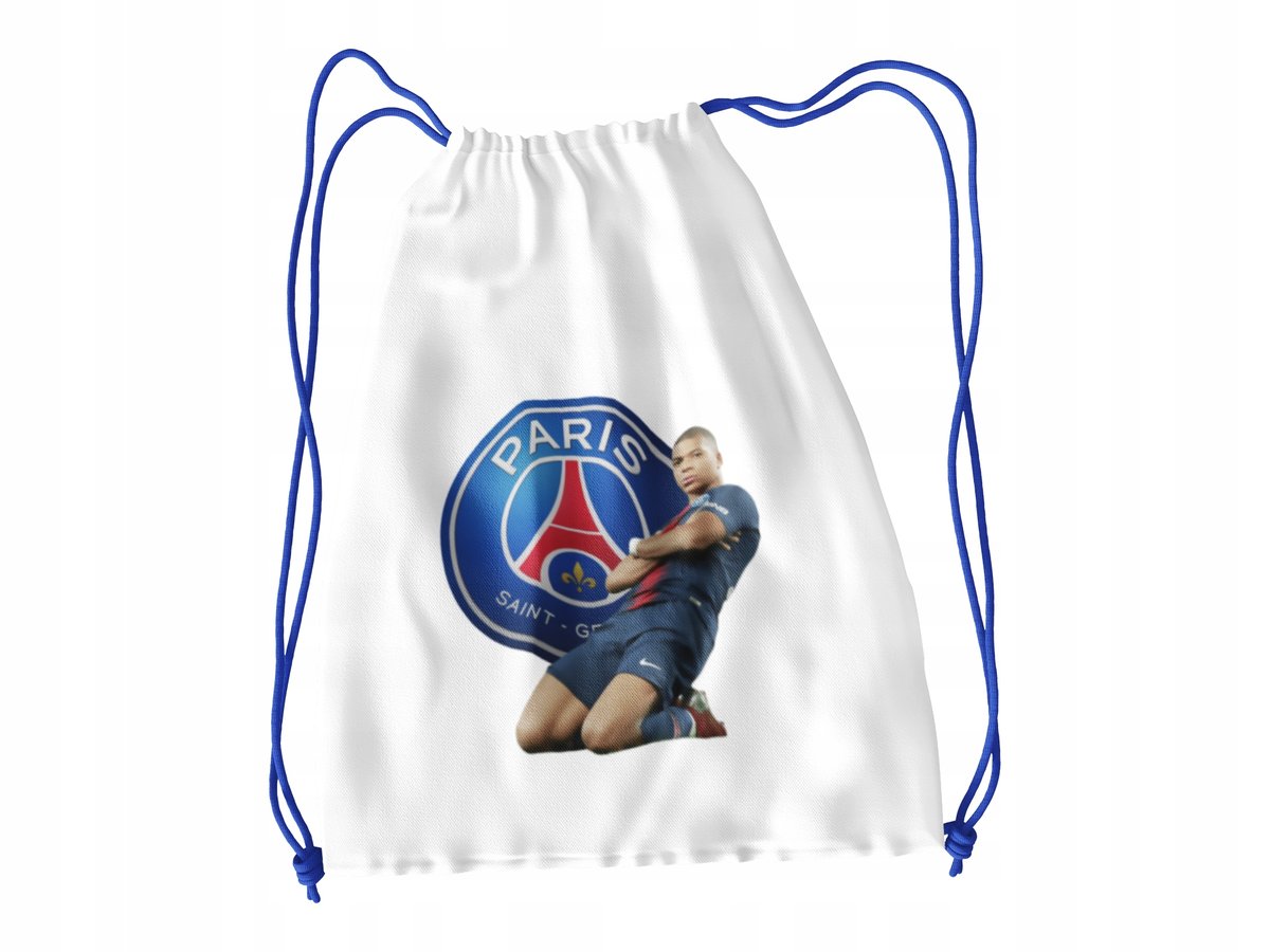 WOREK DO SZKOŁY WF/BUTY MBAPPE PSG + IMIĘ
