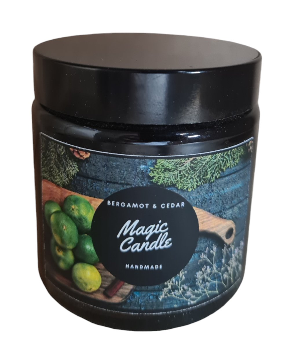 Świece sojowe świeca sojowa zapachowe Bergamot Cedar / Magic Candle