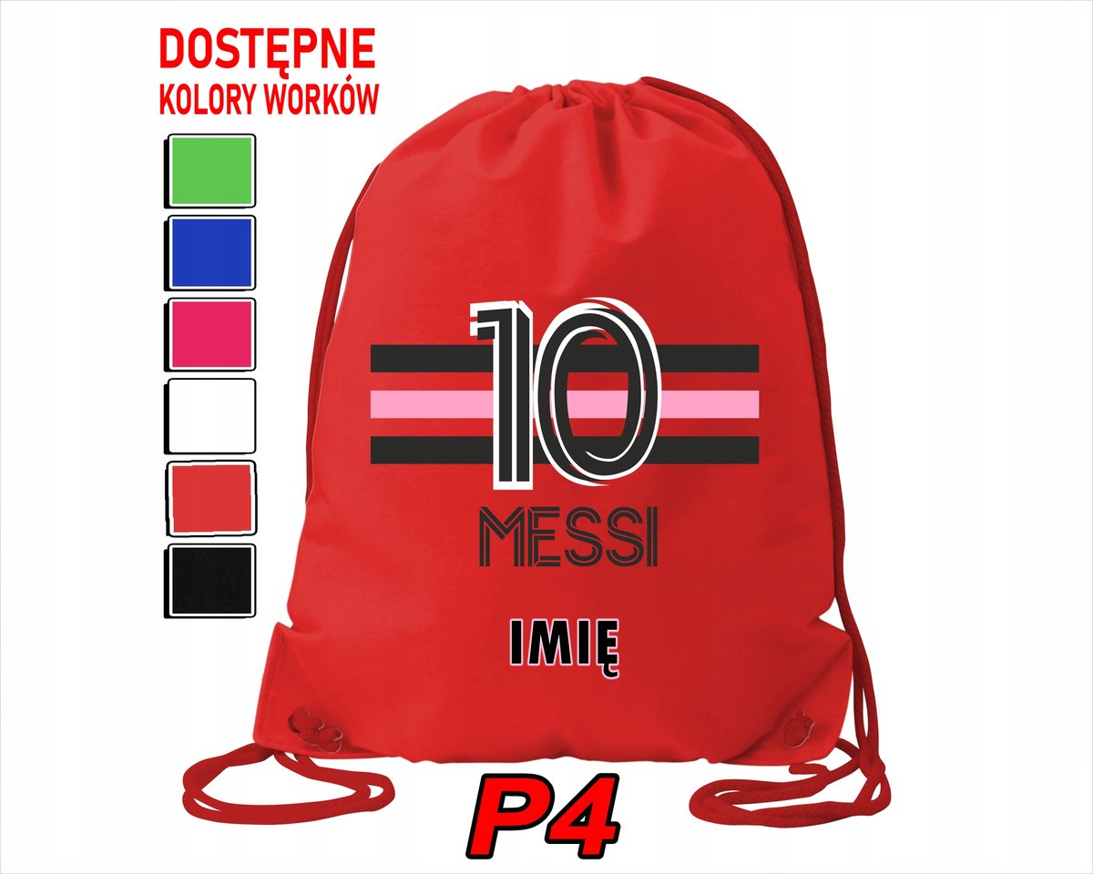 WOREK SZKOLNY NA WF TRENING BUTY SPORTOWY DLA FANA LEO LIONEL PIŁKA