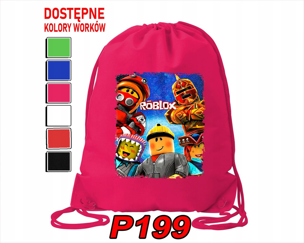 WOREK SZKOLNY NA WF BUTY SPORTOWY DLA DZIECKA GRY 5 WZORÓW + IMIĘ