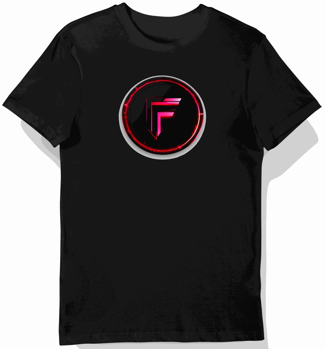 Koszulka męska czarna z grafiką drużyny e-sportowej M