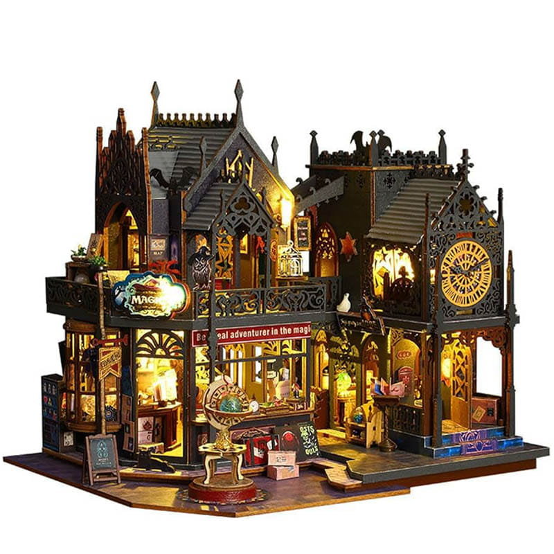 Miniaturowy domek - Gildia czarów i proroctw