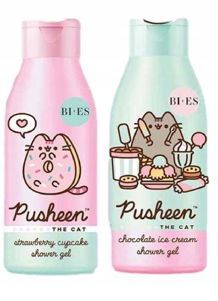 Pusheen Żel pod prysznic ZESTAW 2 x 400 ml