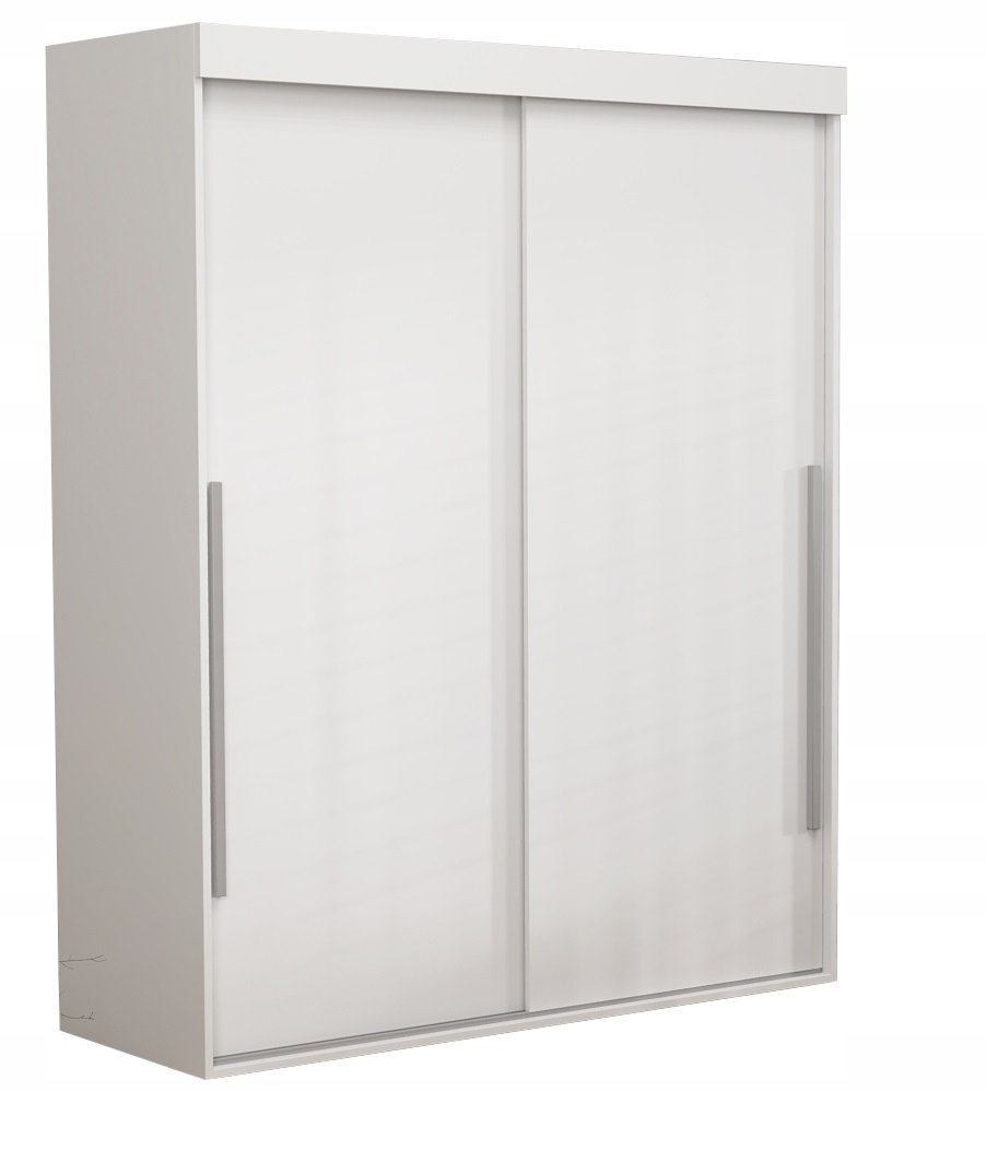 Szafa Do Korytarza ALLAM ALU SLIM 200x202x45,5 Biała Wąska