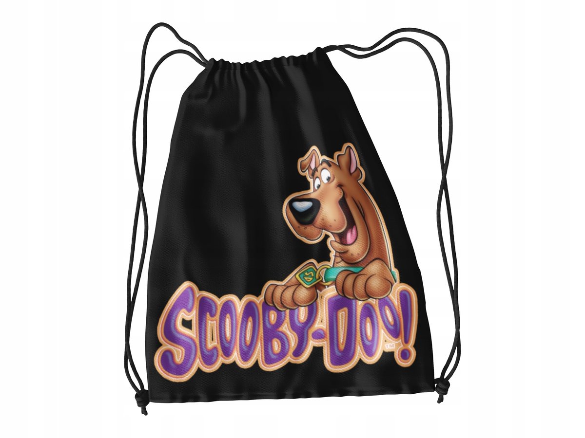 WOREK DO SZKOŁY WF/BUTY SCOOBY DOO + IMIĘ
