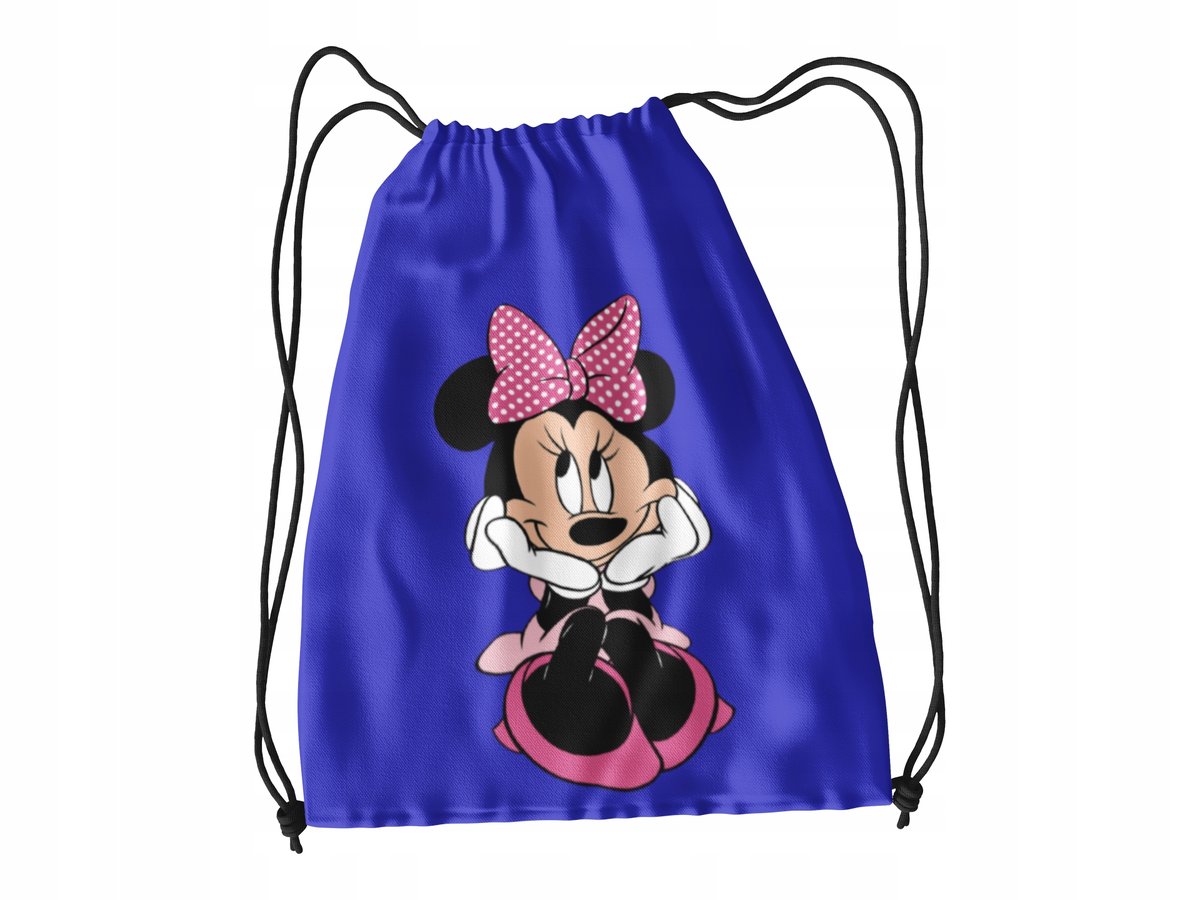 Worek Do Szkoły Wf/Buty Myszka Minnie + Imię