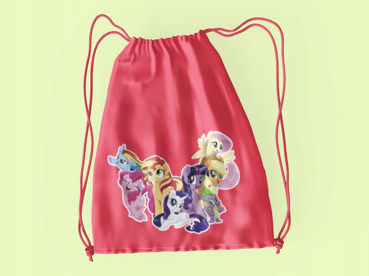 WOREK DO SZKOŁY WF/BUTY MY LITTLE PONNY + IMI