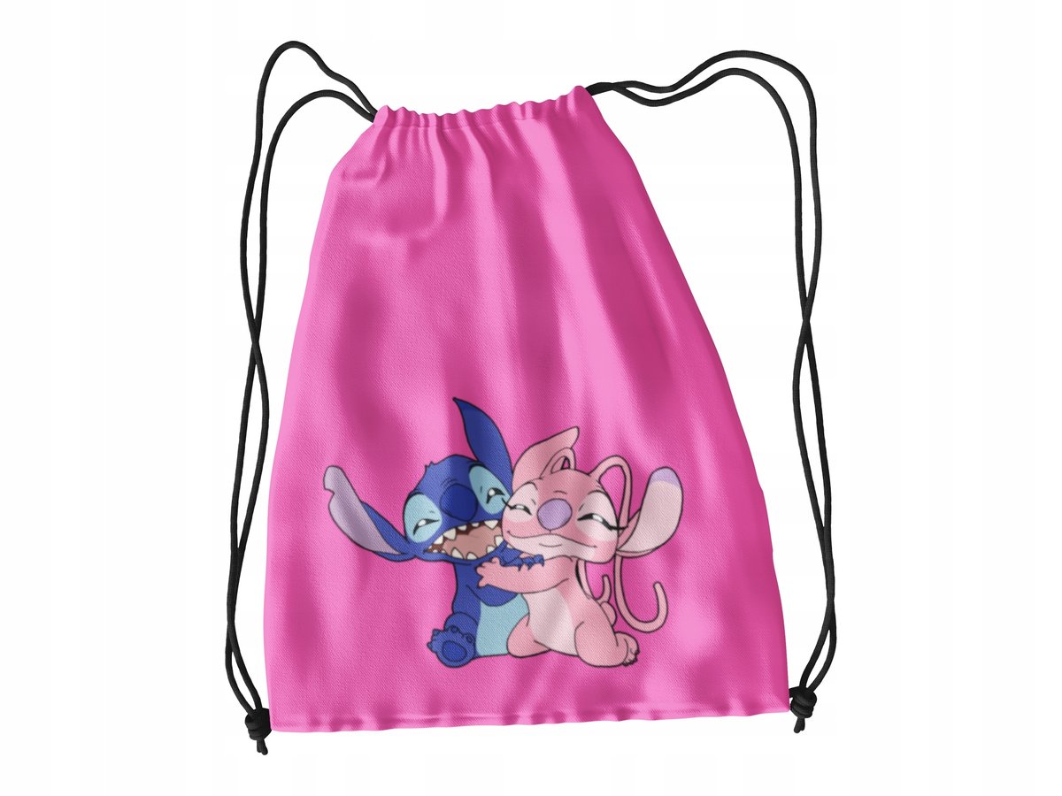 WOREK DO SZKOŁY WF/BUTY STITCH + IMIĘ