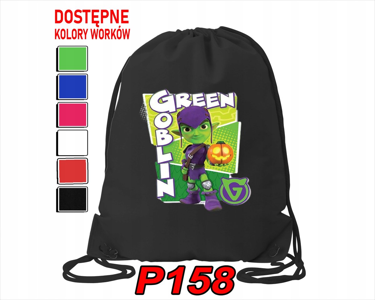 WOREK SZKOLNY NA WF BUTY SPORTOWY DLA DZIECKA BOHATEROWIE KID + IMIĘ