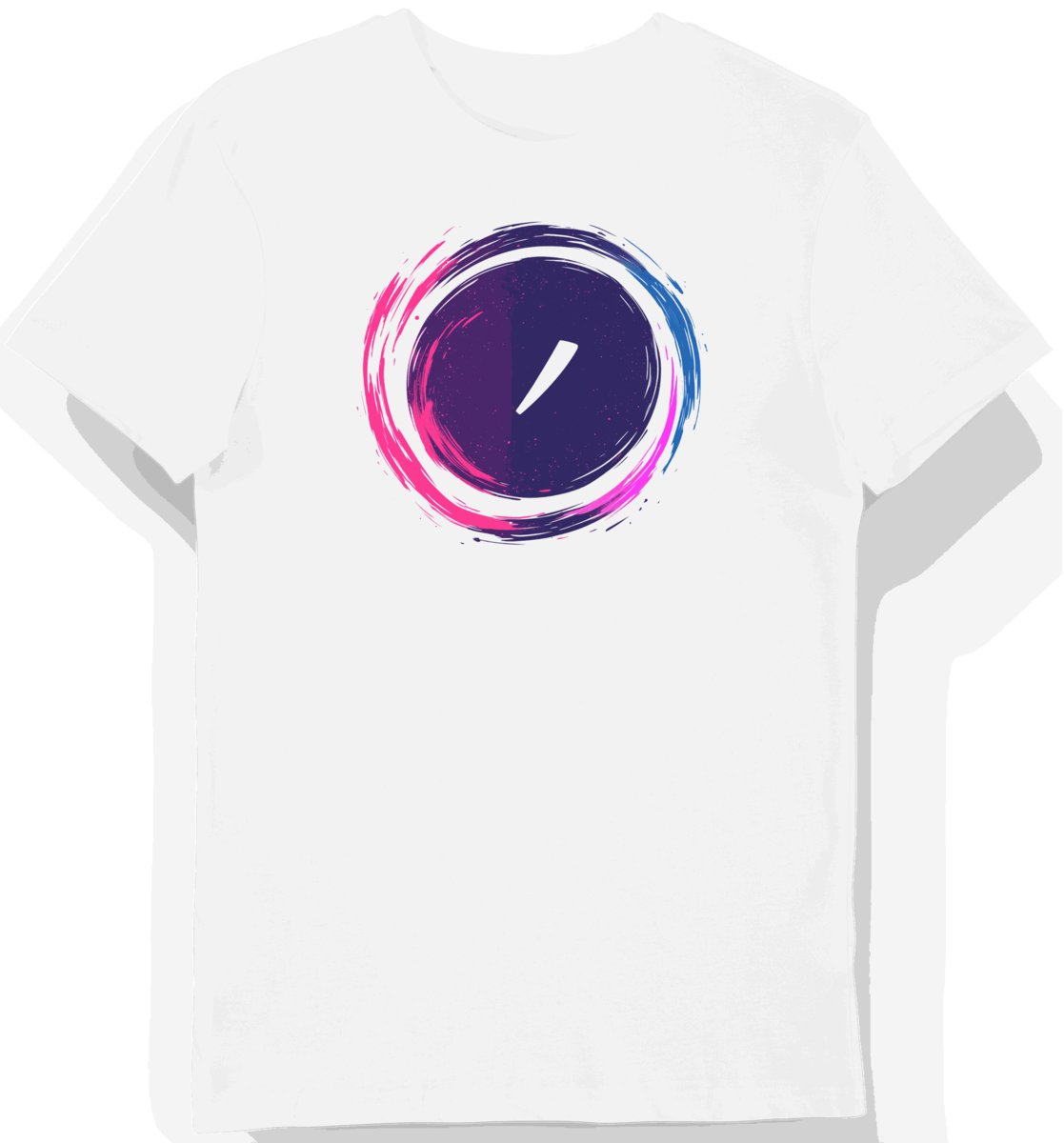 Koszulka męska biała z motywem esportowym i grafiką bąbelka XL