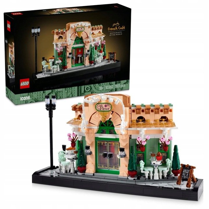LEGO Icons - Francuska Kawiarnia French Cafe ZESTAW LEGO PREZENT