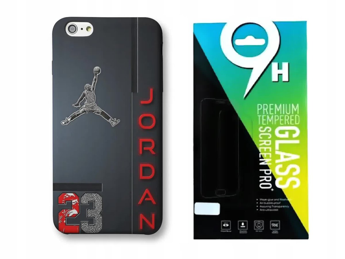 ZESTAW ETUI CASE DO IPHONE 13 Z NADRUKIE KOSZYKARZ MJ RÓŻNE WZORY WYBÓR+SZK