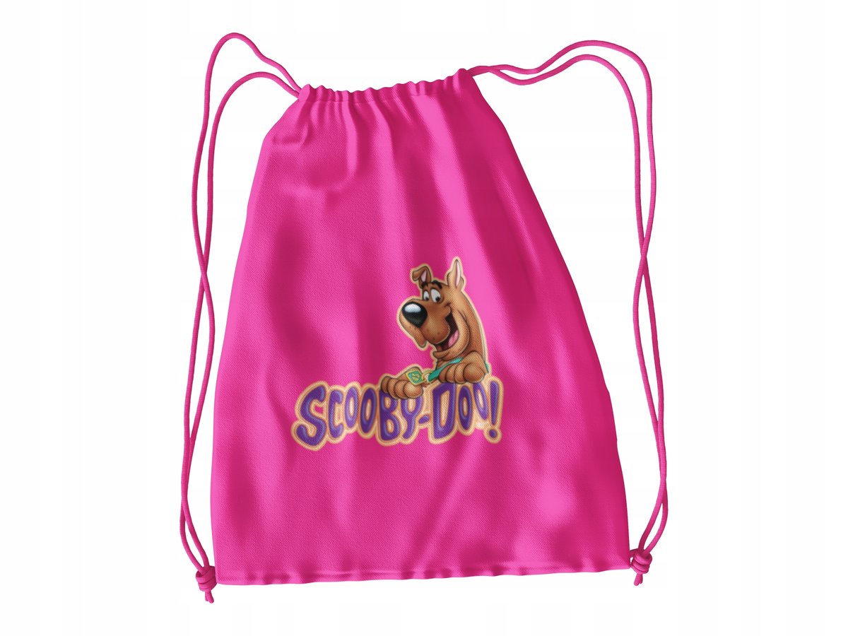 WOREK DO SZKOŁY WF/BUTY SCOOBY DOO + IMIĘ