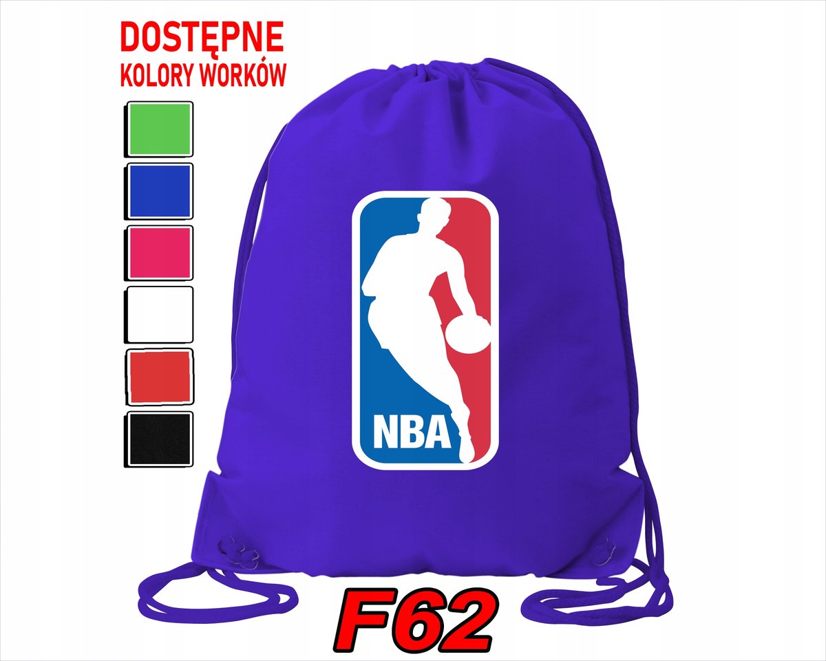 WOREK SZKOLNY NA WF SPORTOWY NBA BASKETBALL NATIONAL - IMIĘ