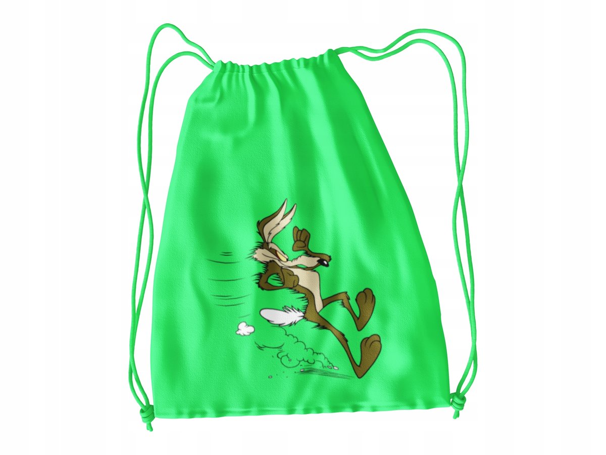WOREK DO SZKOŁY WF/BUTY WILUŚ KOJOT + IMIĘ