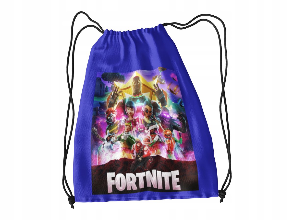 WOREK DO SZKOŁY WF/BUTY FORTNITE + IMIĘ