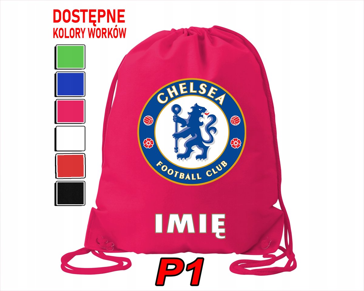 WOREK SZKOLNY NA WF TRENING BUTY SPORTOWY DLA FANA CHELSEA PIŁKA NOŻNA