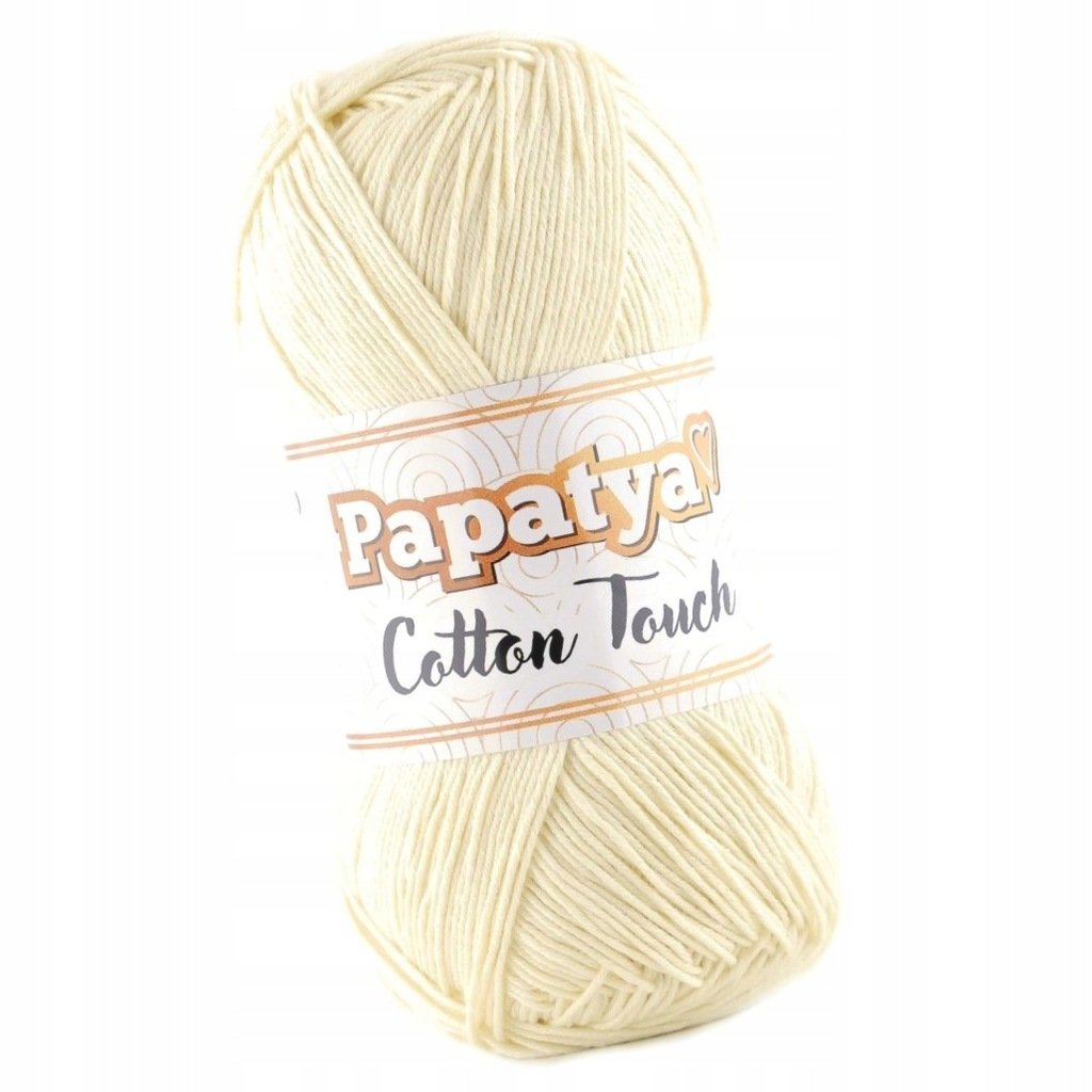 Włóczka PAPATYA COTTON TOUCH bawełniana AKRYL 50% BAWEŁNA 50% (50g) 0050