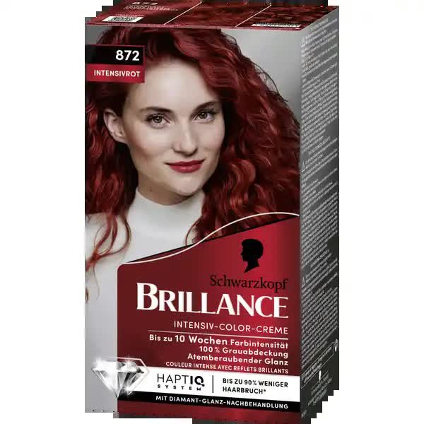 Farba do włosów kaszmirowa czerwień 872 Schwarzkopf Brillance