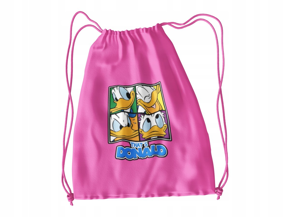 Worek Do Szkoły Wf/Buty Kaczor Donald + Imię