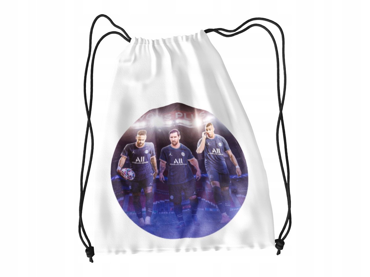 WOREK DO SZKOŁY WF/BUTY NEYMAR MESSI + IMIĘ