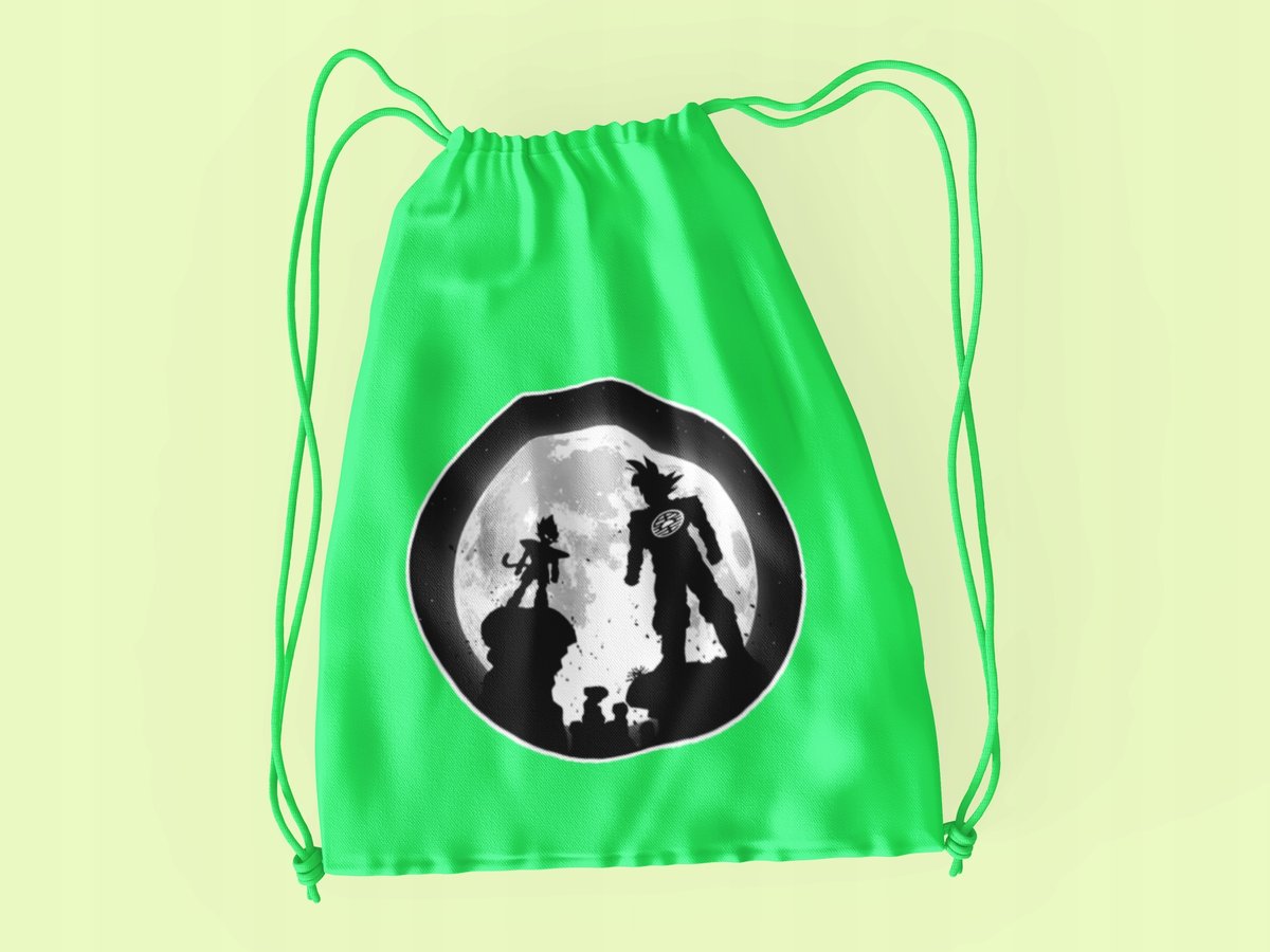 WOREK DO SZKOŁY WF/BUTY DRAGONBALL + IMIĘ