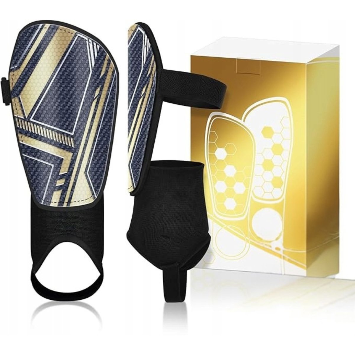 Ochraniacze na piszczele z ochroną kostki dla dzieci Regulowane paski XXS