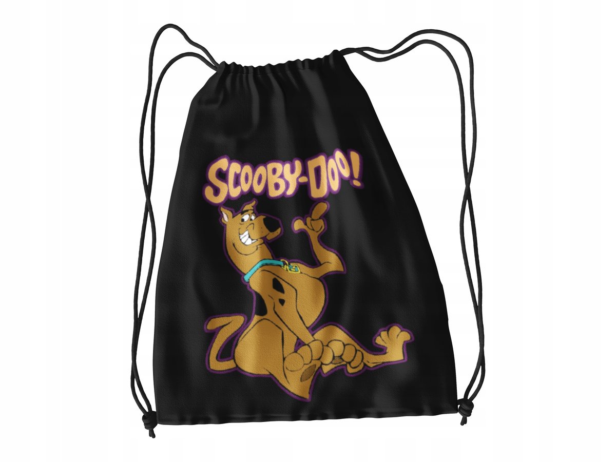 WOREK DO SZKOŁY WF/BUTY SCOOBY DOO + IMIĘ